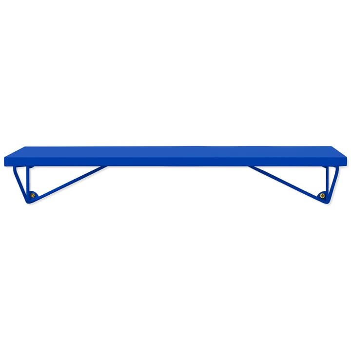 Pythagoras XS shelf, Electric blue Maze