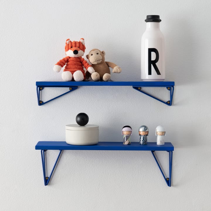 Pythagoras XS shelf, Electric blue Maze