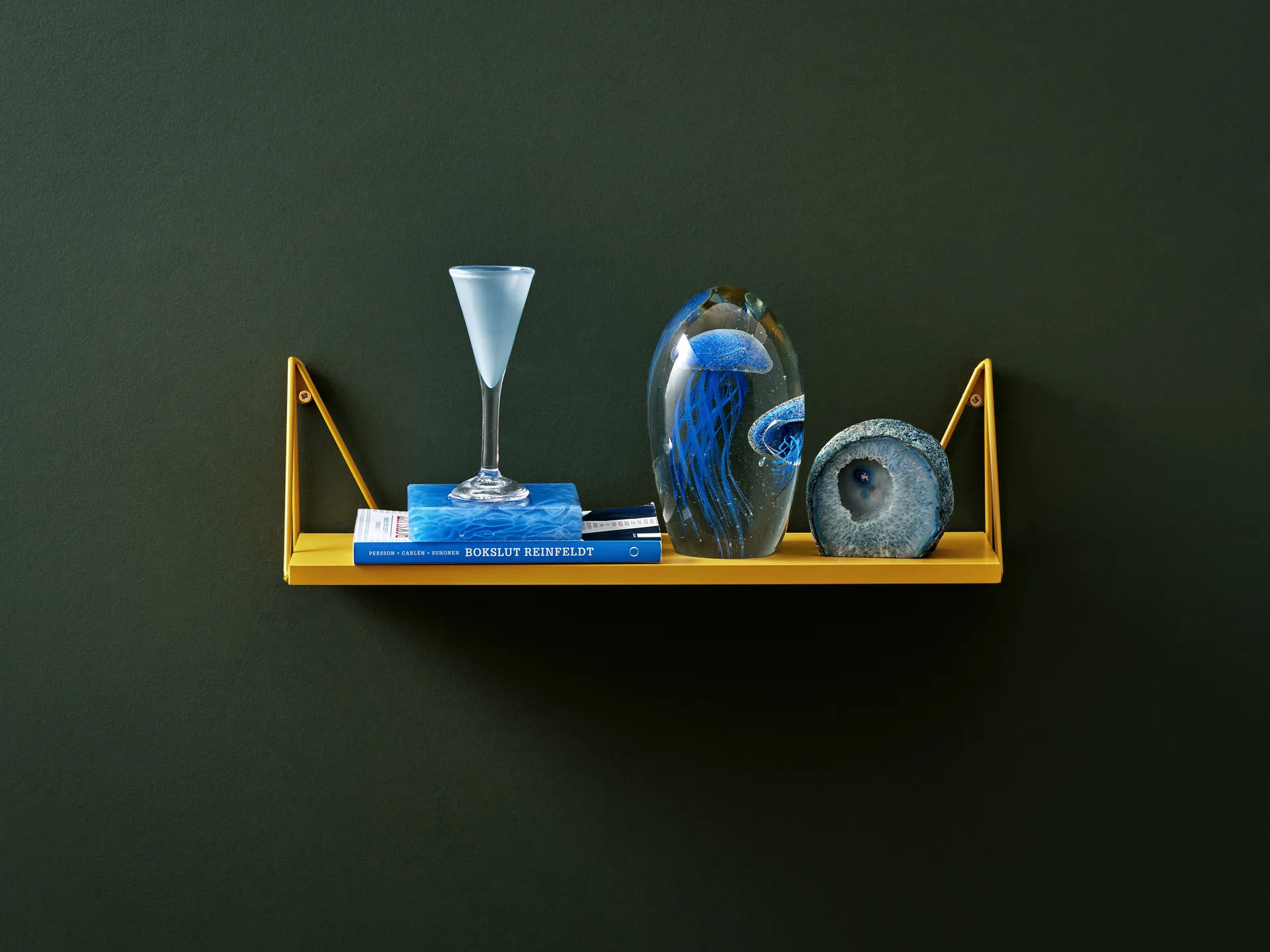 Pythagoras XS shelf limited edition, Maize yellow Maze