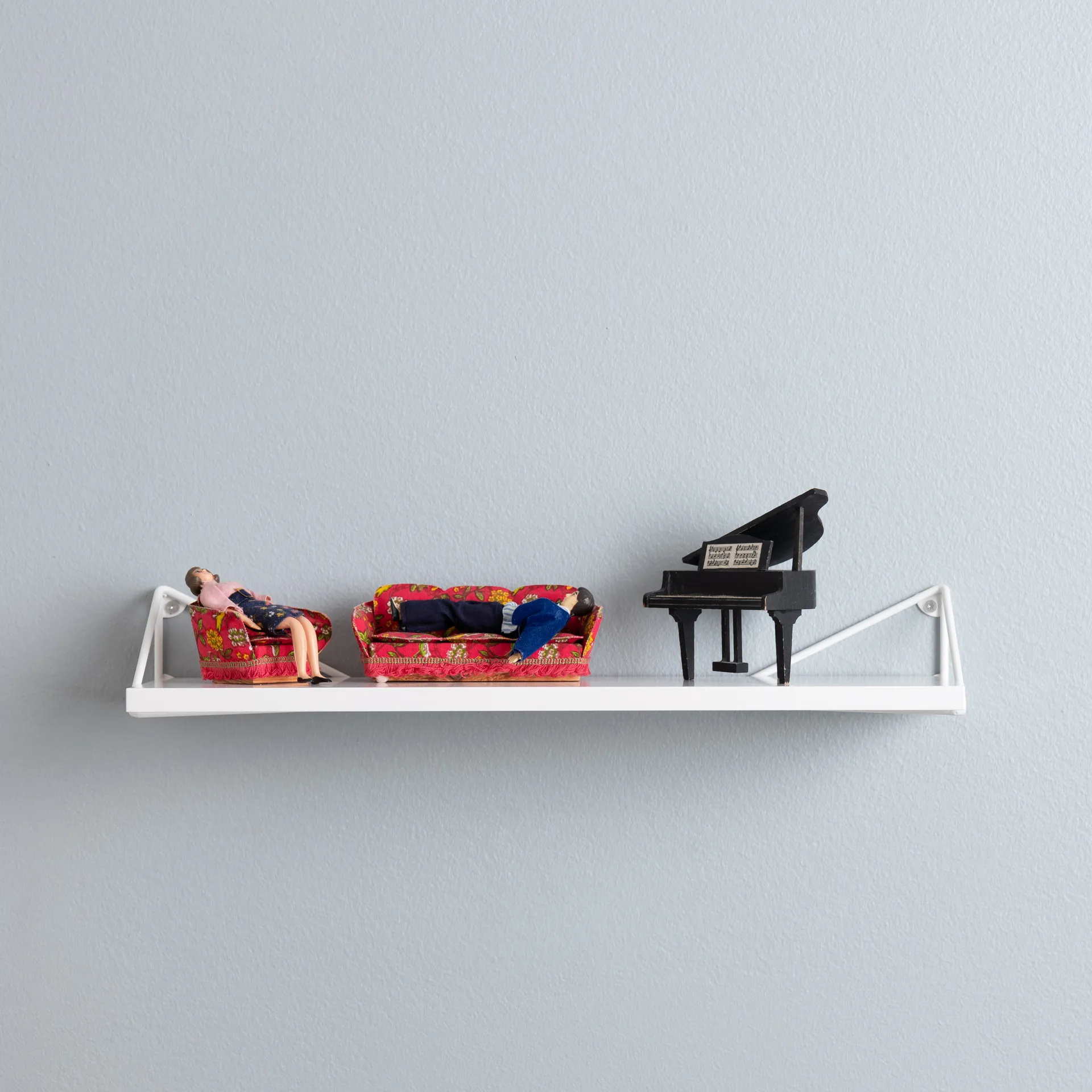 Pythagoras XS shelf, white Maze