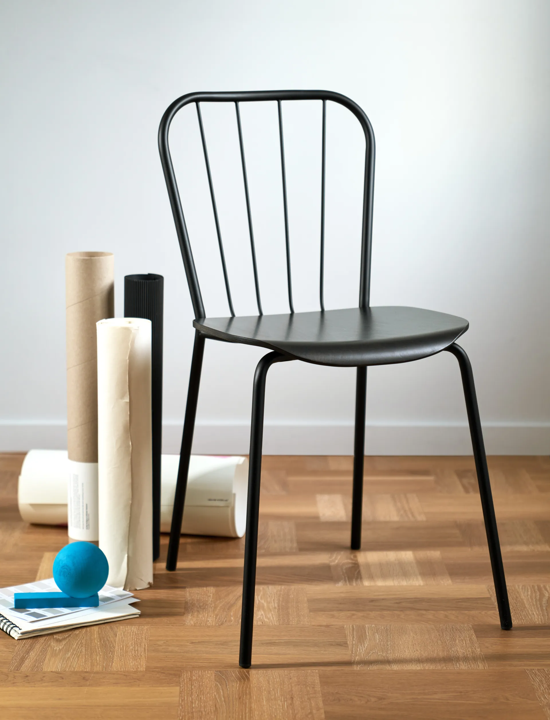 Same Chair stool, Black Maze