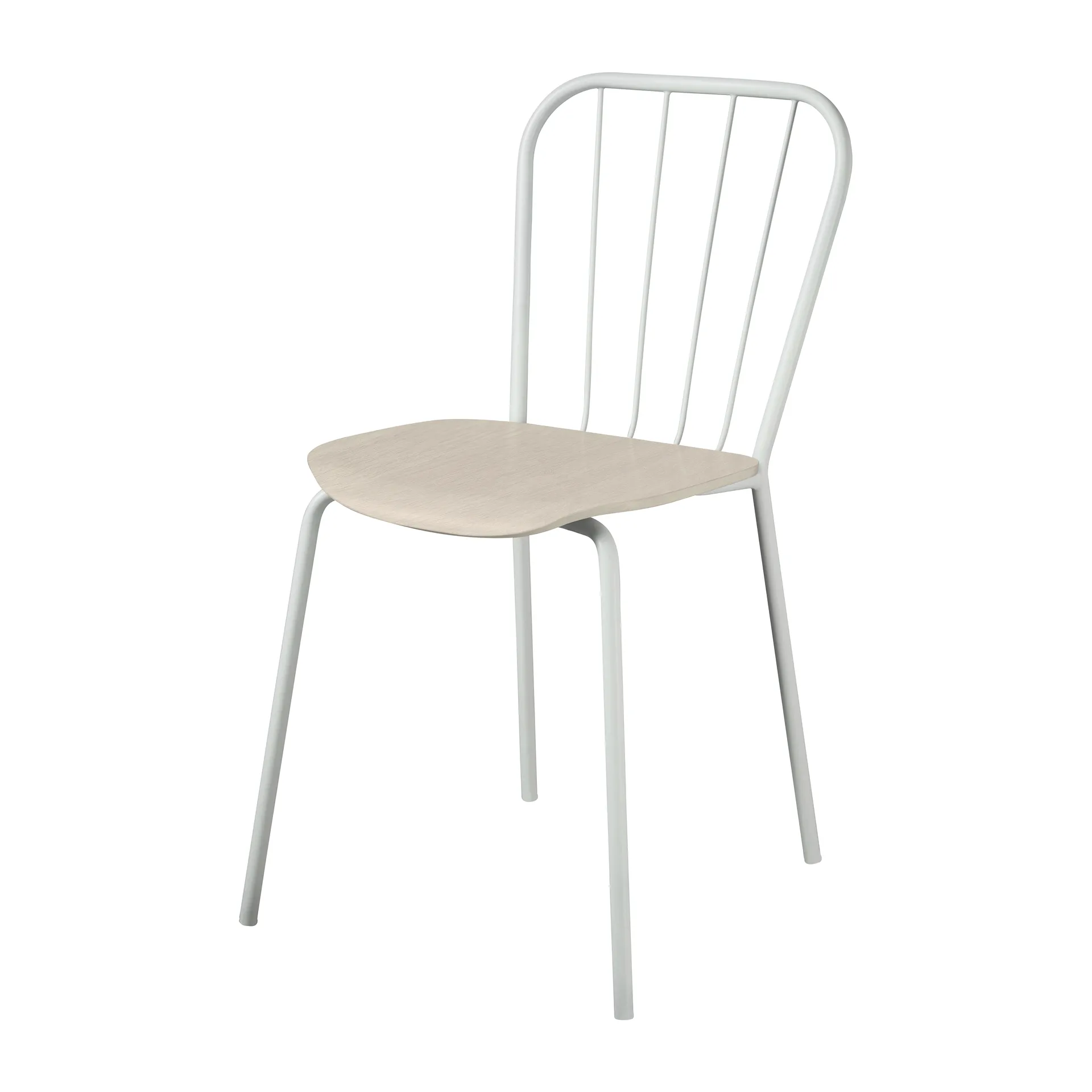 Same Chair stool, White-white oak Maze