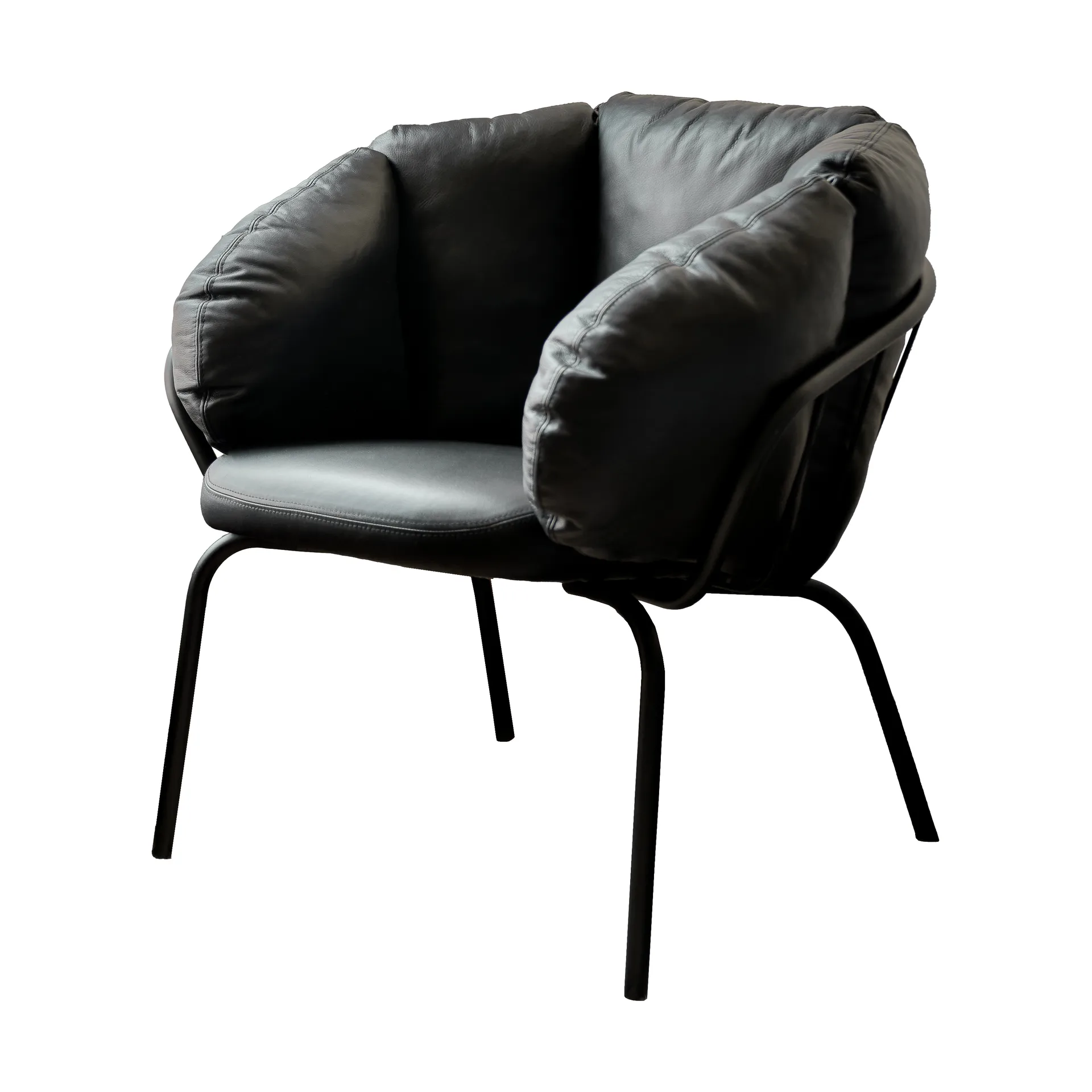 Same Easy armchair, Black Maze