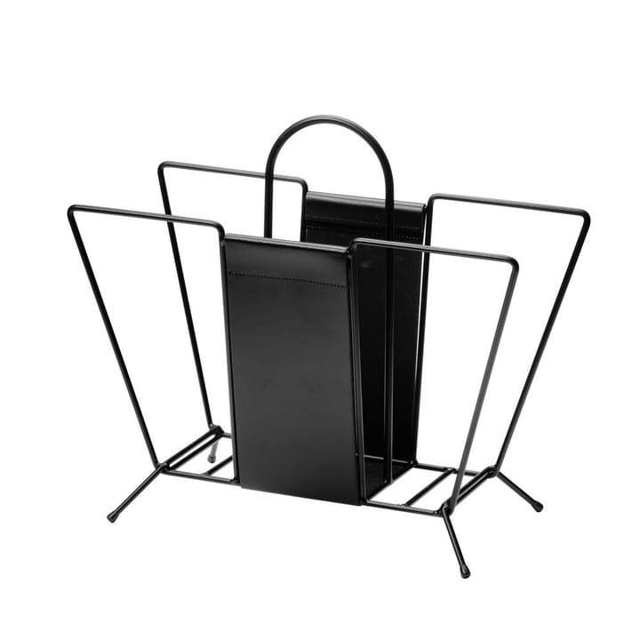 Suitcase magazine holder - black - Maze