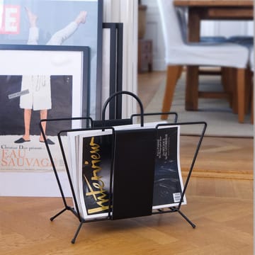 Suitcase magazine holder - black - Maze
