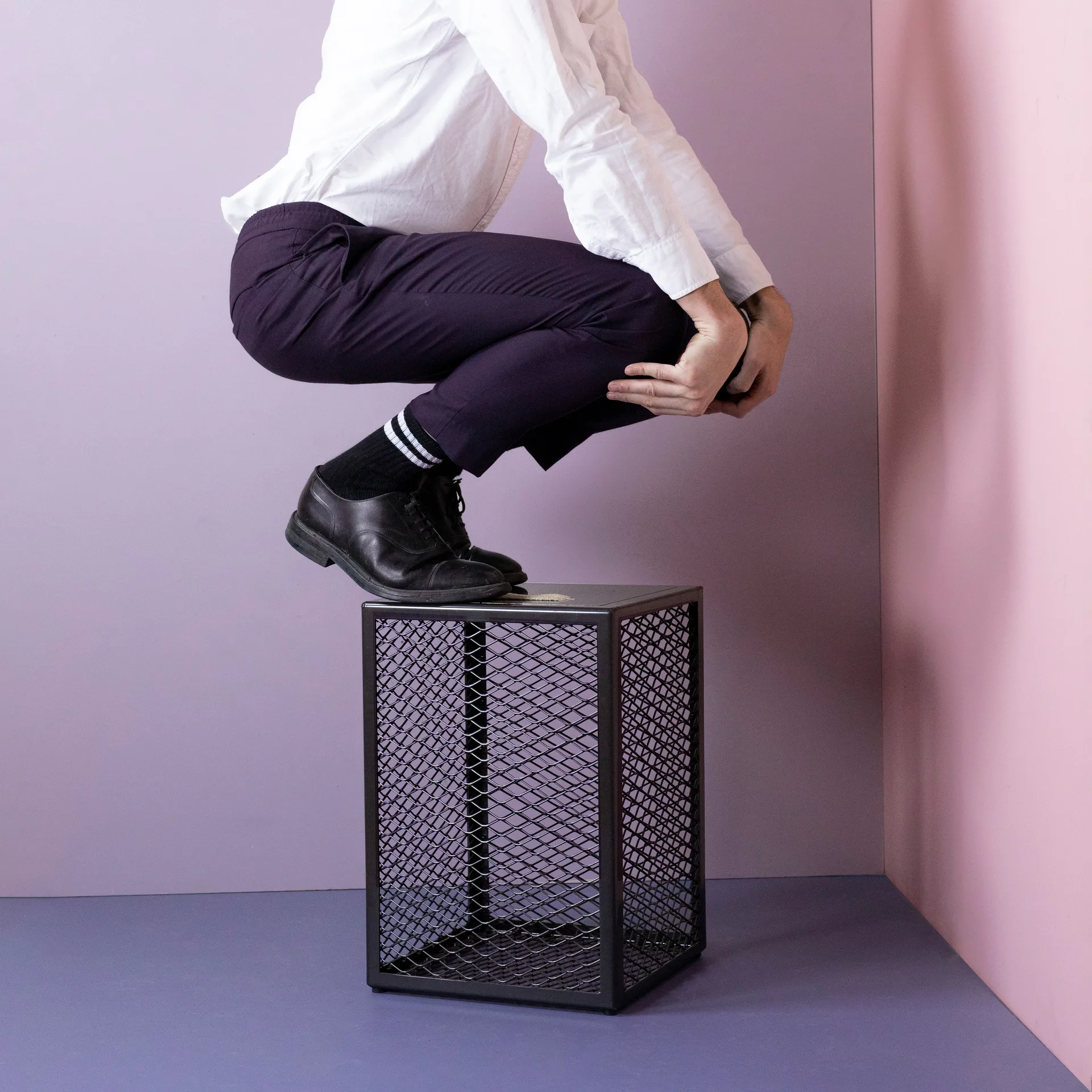 The Cube forvaring, dark chocolate Maze