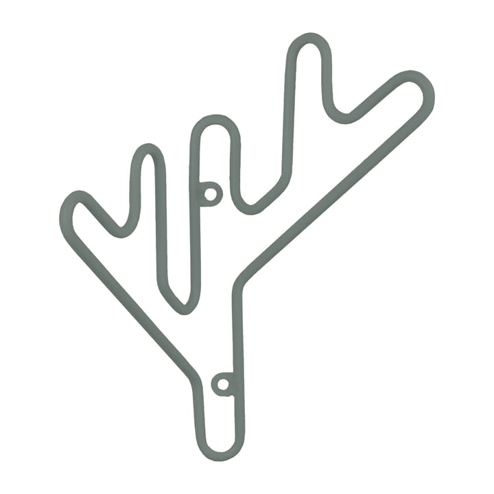 Twig coat hanger - Green grey - Maze