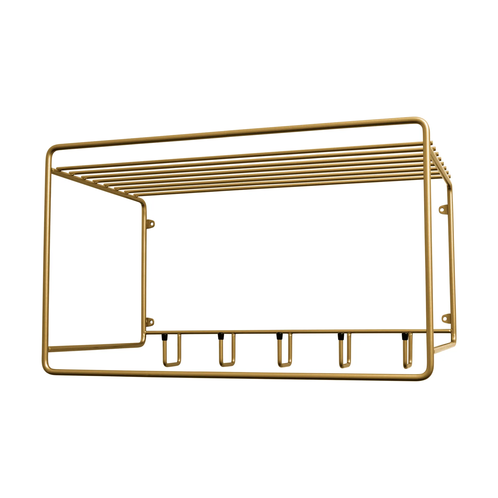Uptown hat shelf, Brass Maze