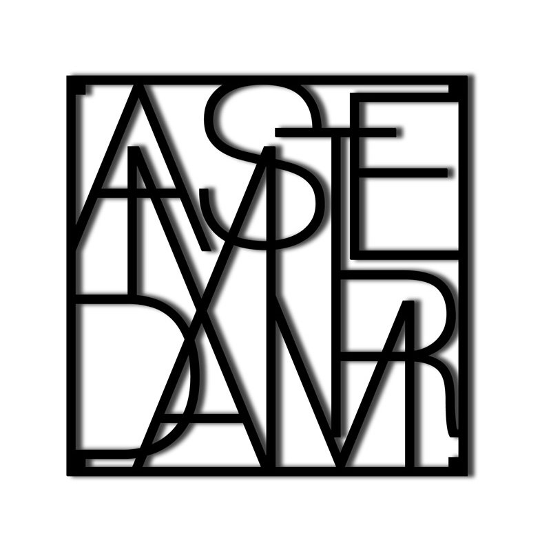 MEN AT WORK City Trivet Amsterdam | Scandinavian Design | Trivets | Black