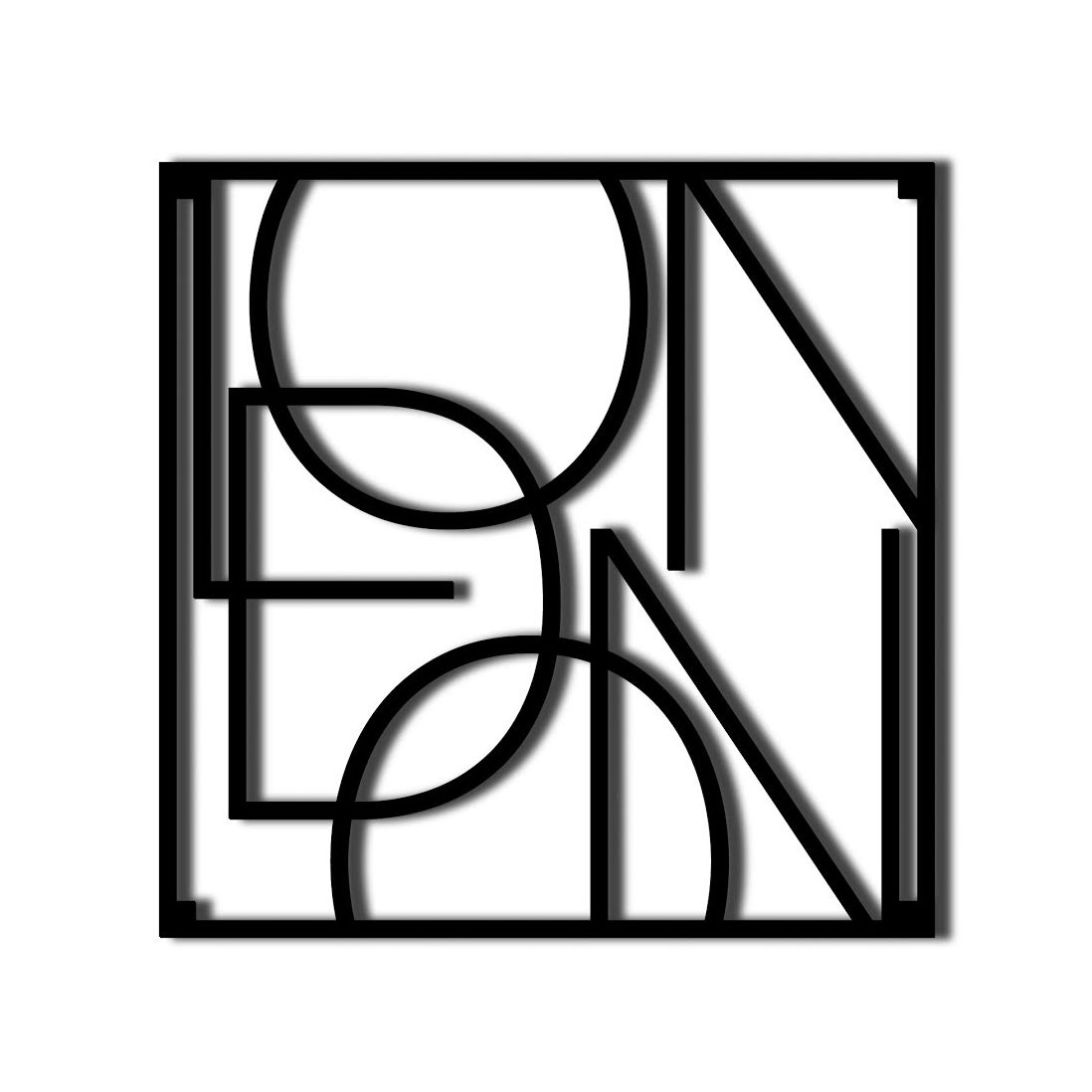 MEN AT WORK City Trivet London | Scandinavian Design | Trivets | Black