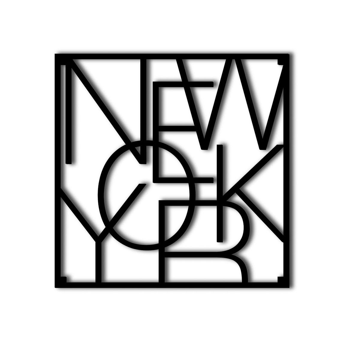 MEN AT WORK City Trivet New York | Scandinavian Design | Trivets | Black