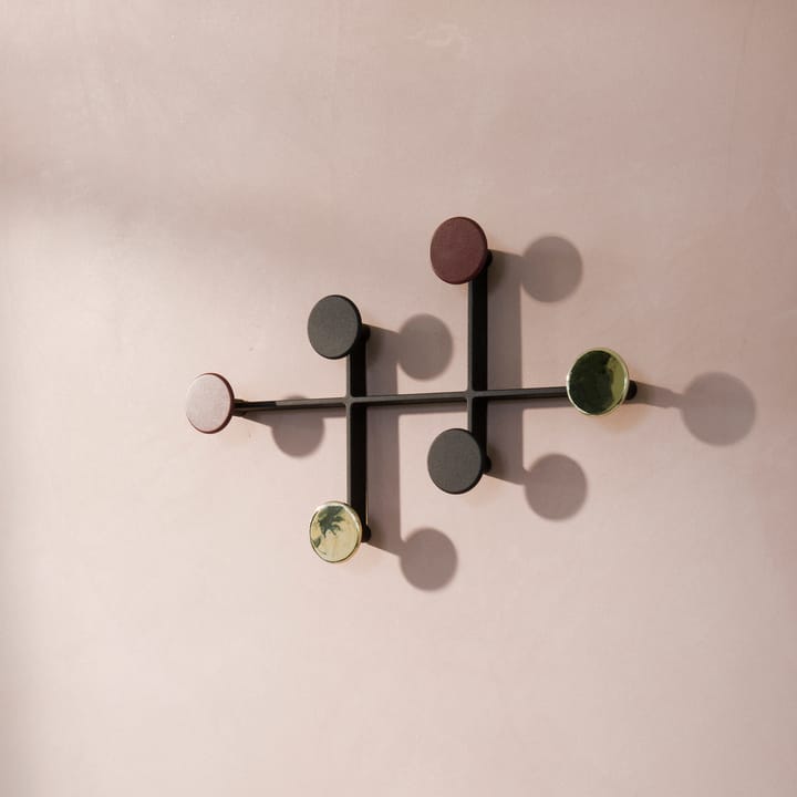 Afteroom coat hanger - black-brass - MENU