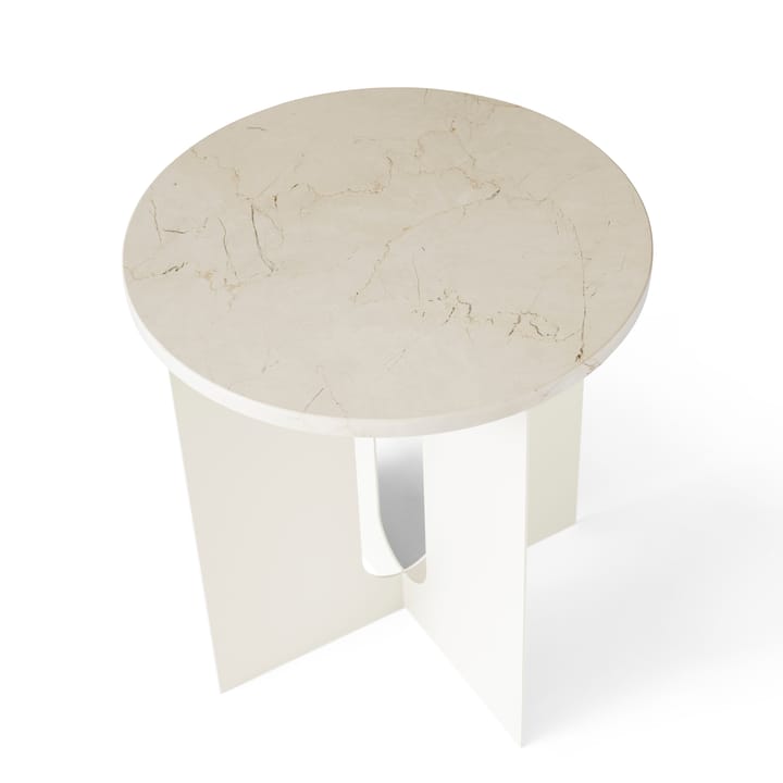 Androgyne table top for side table - ivory white - MENU