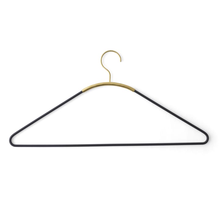 Ava coat-hanger - black brass - MENU