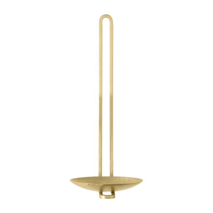 Clip tealight holder wall 20 cm - Brass - MENU