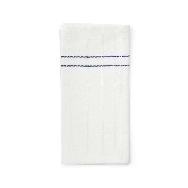 Cressida linen napkin 45x45 cm - Indigo - MENU