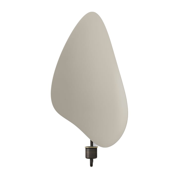Flambeau candlestick wall 34 cm - Bronzed brass-grey - MENU