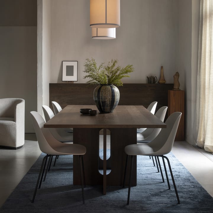 Houkime rug  200x300 cm - Midnight - MENU