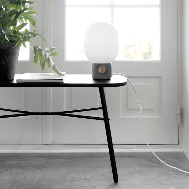JWDA table lamp - concrete-brass - MENU