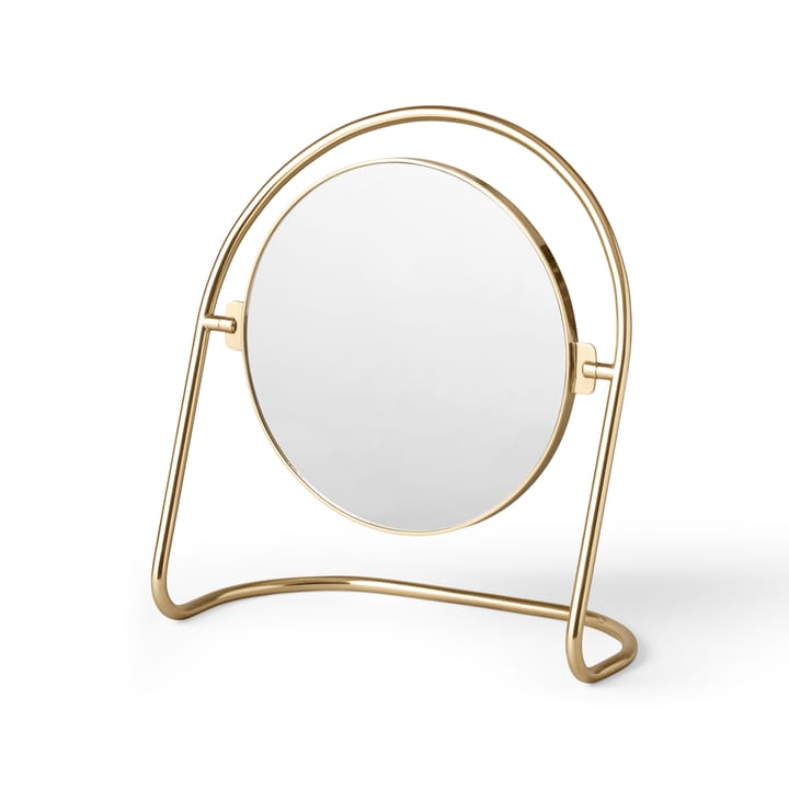 Nimbus table mirror 25 cm - Polished brass - MENU
