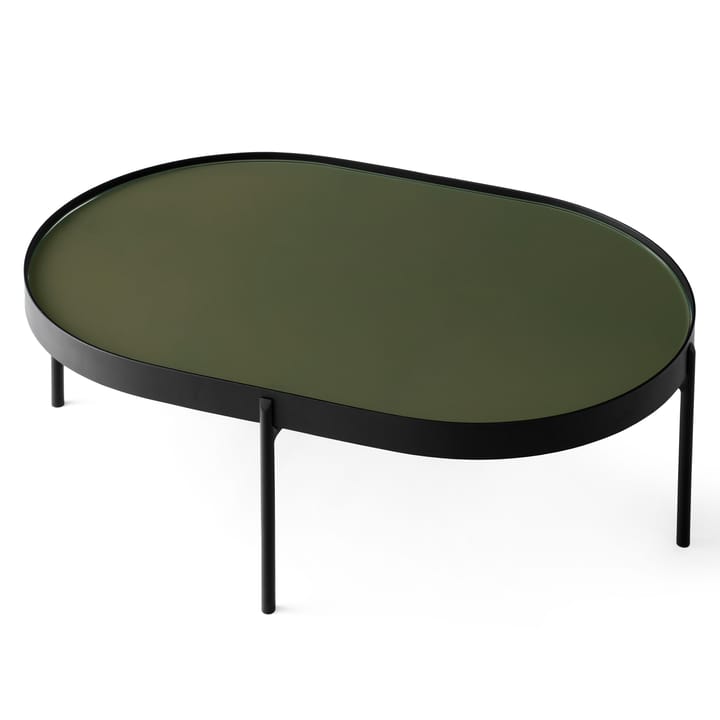 NoNo coffee tableL 59.5x96.5 cm - Black-dark-grey - MENU