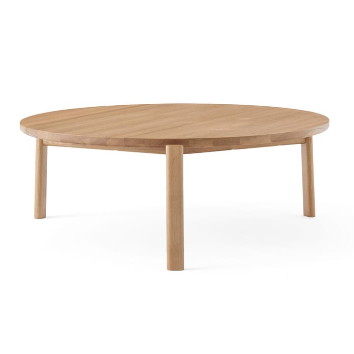 Passage coffee table Ø90 cm - Oak - MENU