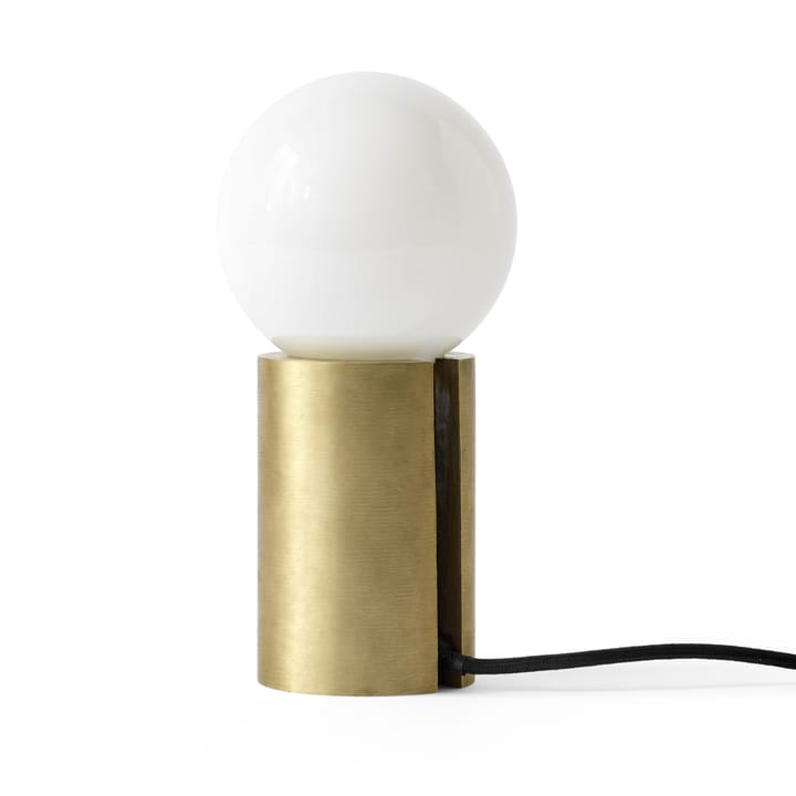 Socket table lamp - brushed brass - MENU