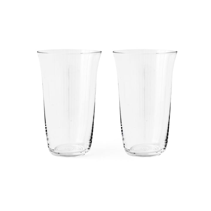 Strandgade drinking glass 13.7 cm 2-pack - Clear - MENU