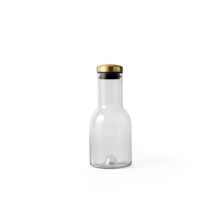 Water Bottle carafe - smoke, brass - MENU