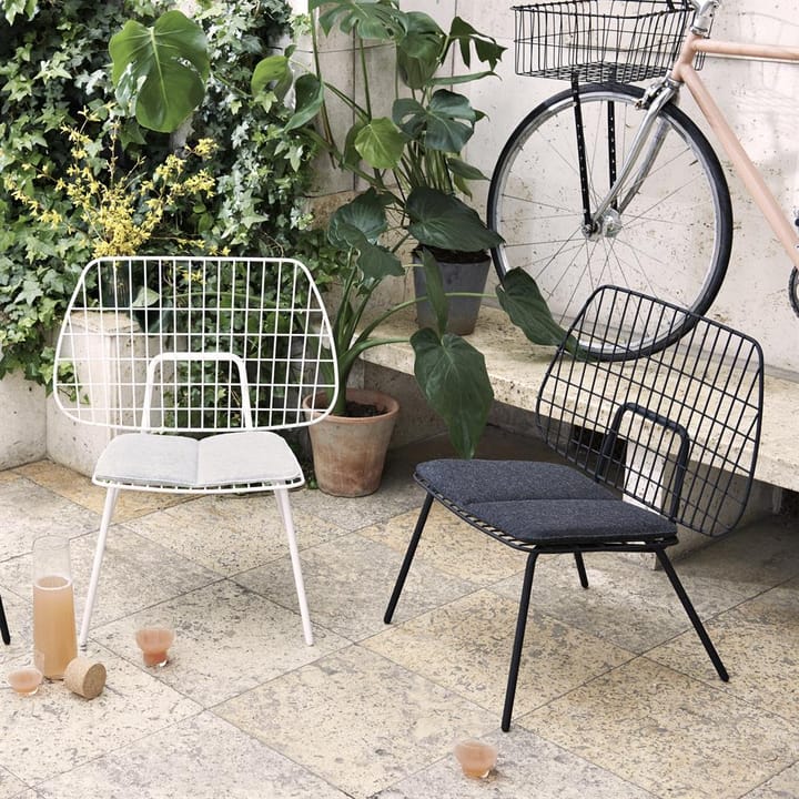 Wm String lounge chair - Black - MENU