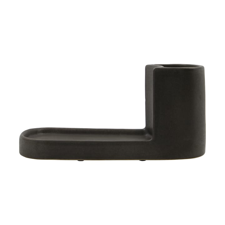 Datura brush and soap holder - Dark gray - Meraki