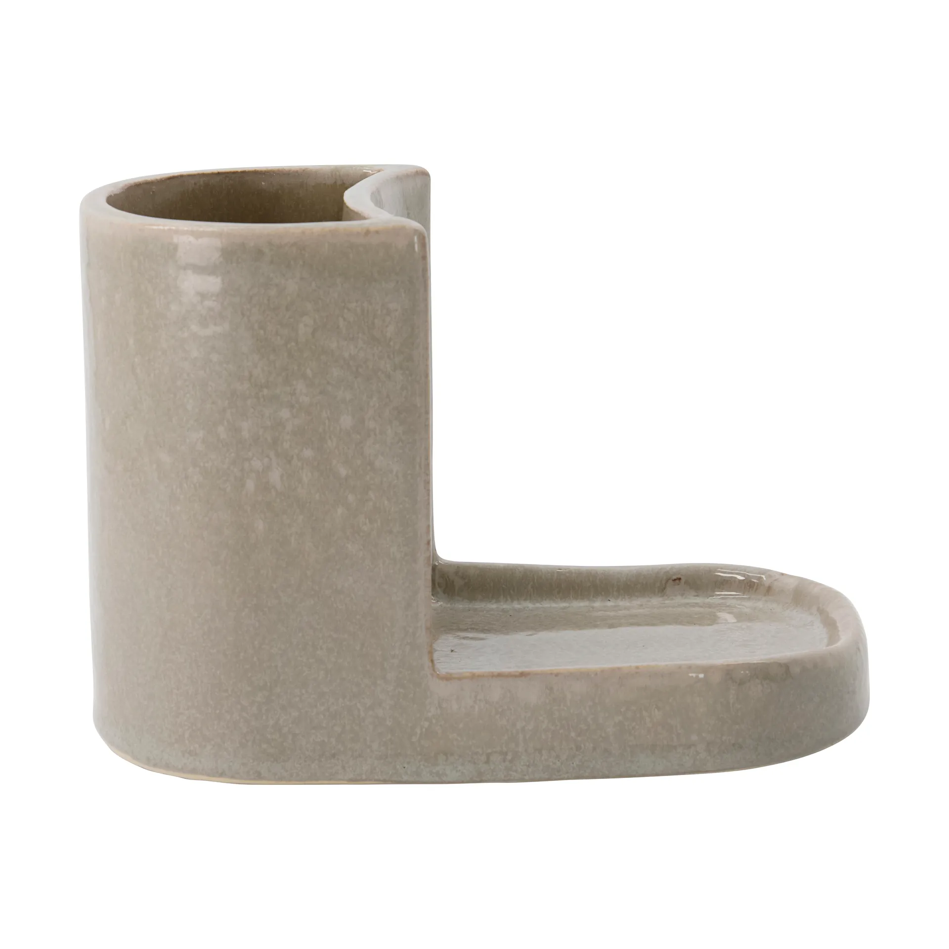 Datura dish brush holder, grey Meraki