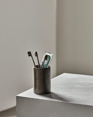 Datura storage mug Ø8 cm - Dark gray - Meraki