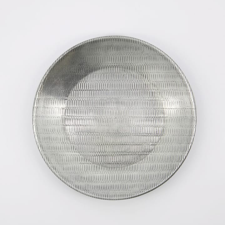 Malva tray Ø20 cm, Antique silver Meraki