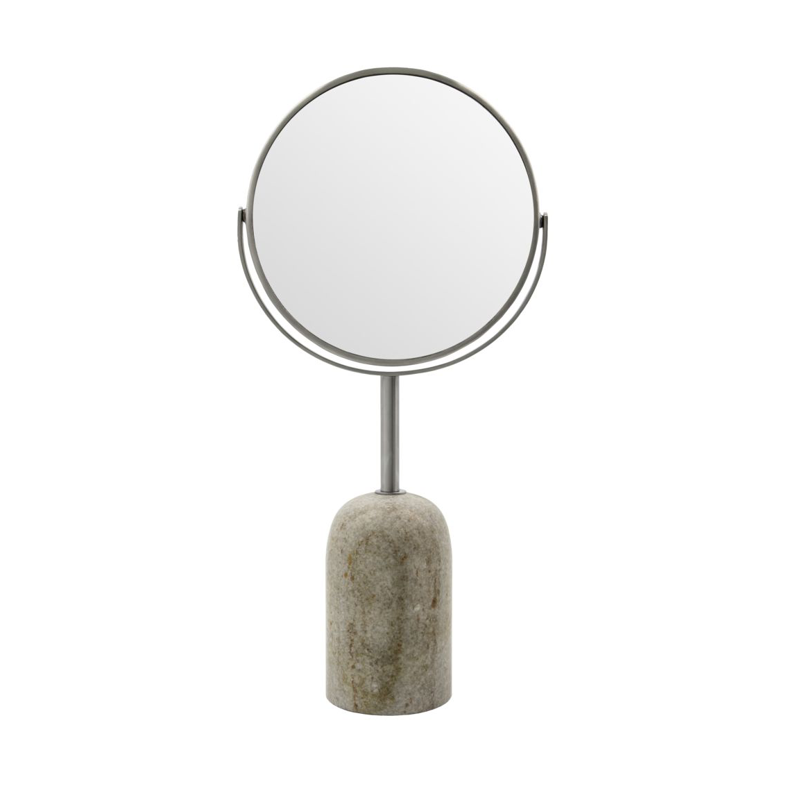 Meraki Marble double-sided mirror Beige | Scandinavian Design | Table mirrors | Beige