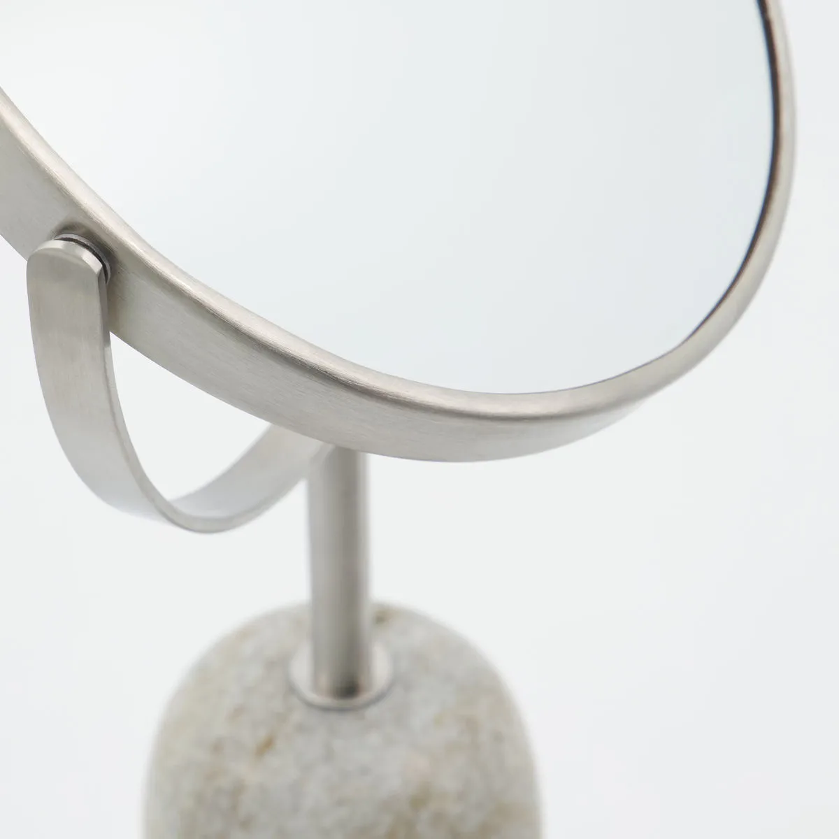 Marble double-sided mirror, Beige Meraki