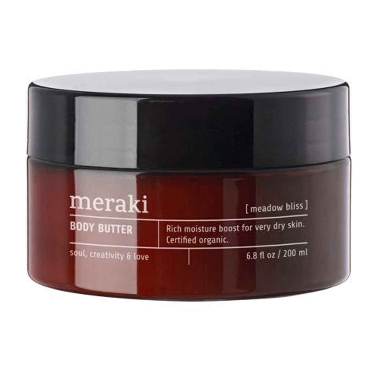Meraki Meraki body butter 200 ml Meadow bliss | Scandinavian Design | Soaps & creams | Brown
