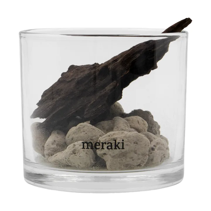Meraki diffuser lava stone and wood - Black - Meraki
