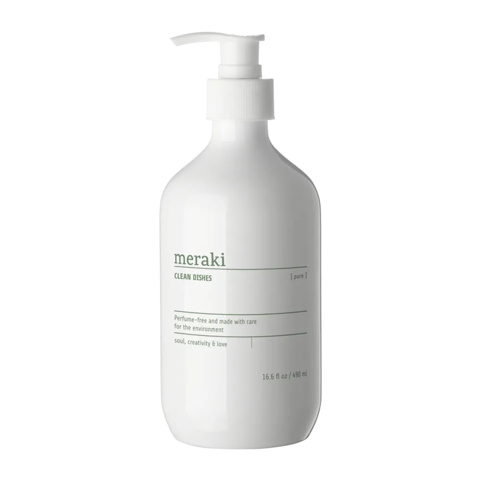 Meraki dish soap pure, 490 ml Meraki
