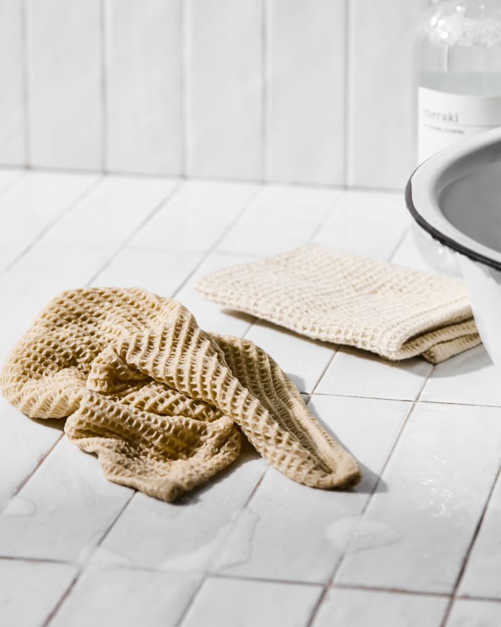 Meraki dishcloth 30x30 cm 2-pack, Beige Meraki