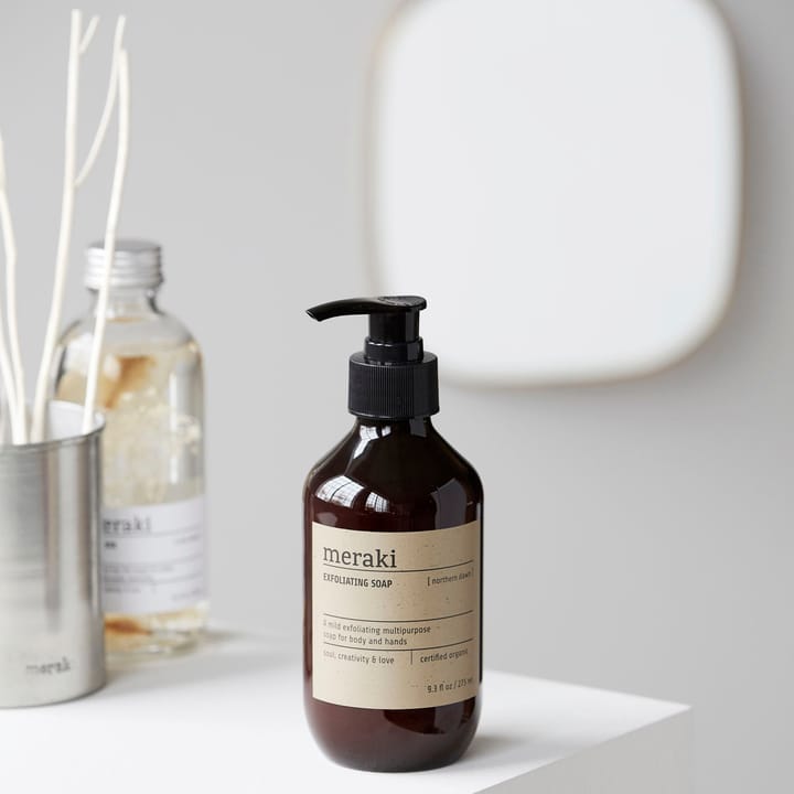Meraki exfoliating handsoap, northern dawn Meraki
