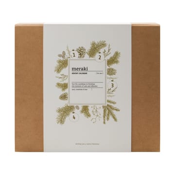 Meraki Gift Set Advent Calendar - Dark wood, Northern dawn - Meraki
