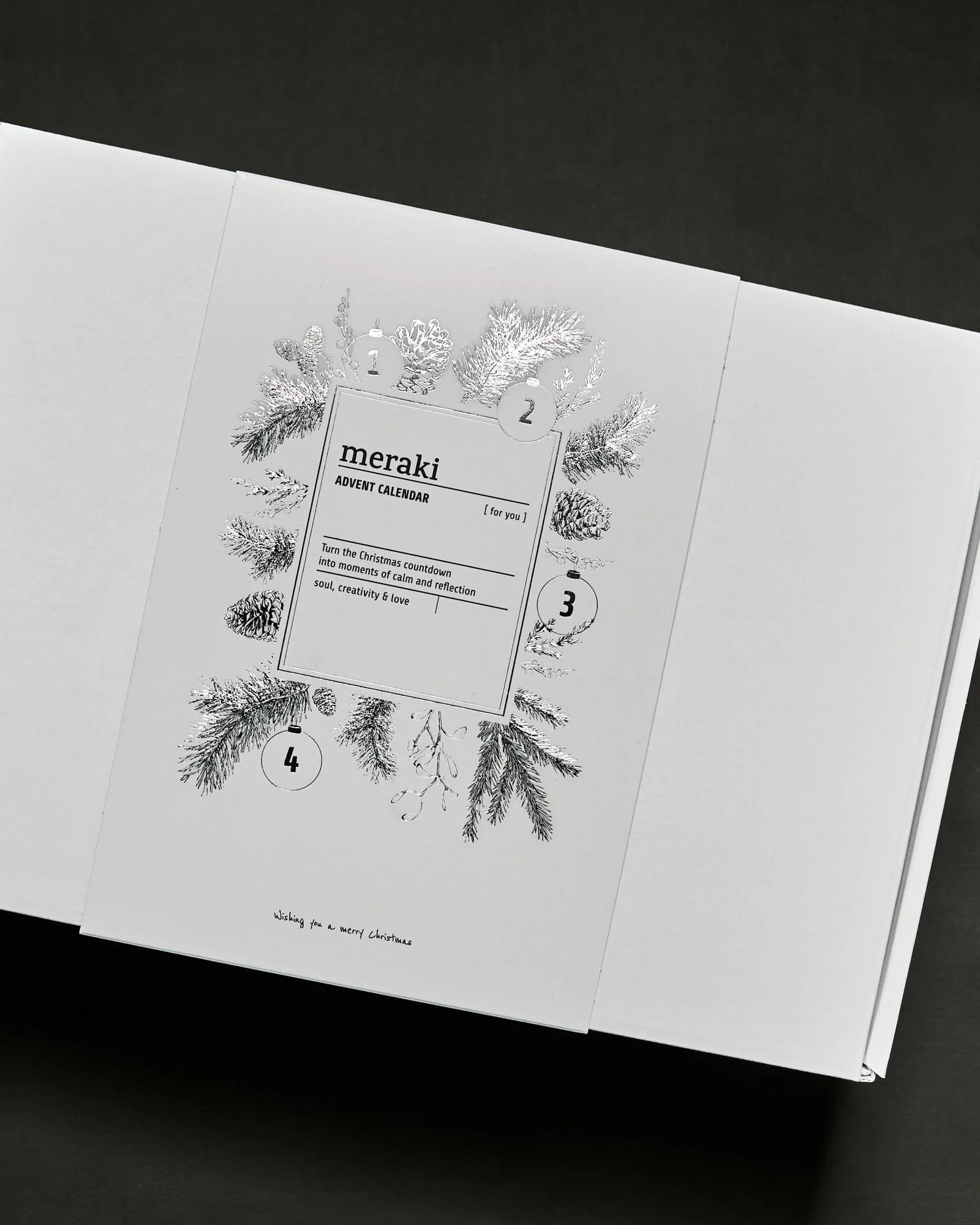 Meraki Gift Set Advent Calendar, Meadow bliss, Silent amber Meraki
