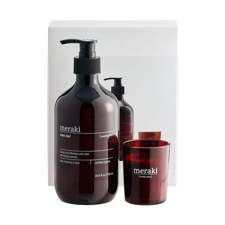 Meraki gift set hand soap and scented candle - Everyday pampering - Meraki