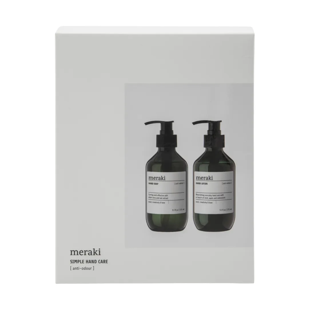 Meraki gift set hand soap with hand lotion, Anti-odour Meraki