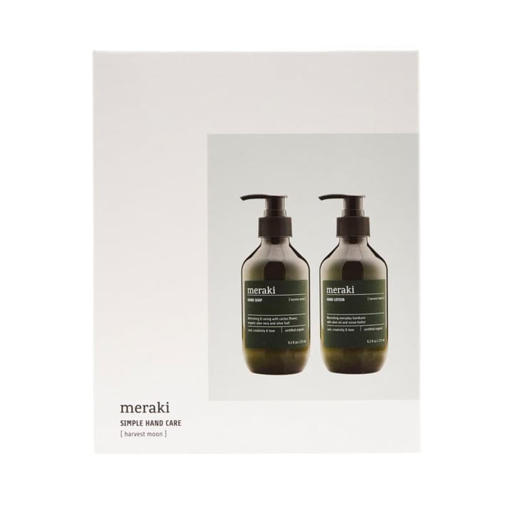 Meraki gift set hand soap with hand lotion - harvest moon - Meraki