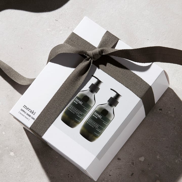Meraki gift set hand soap with hand lotion, harvest moon Meraki