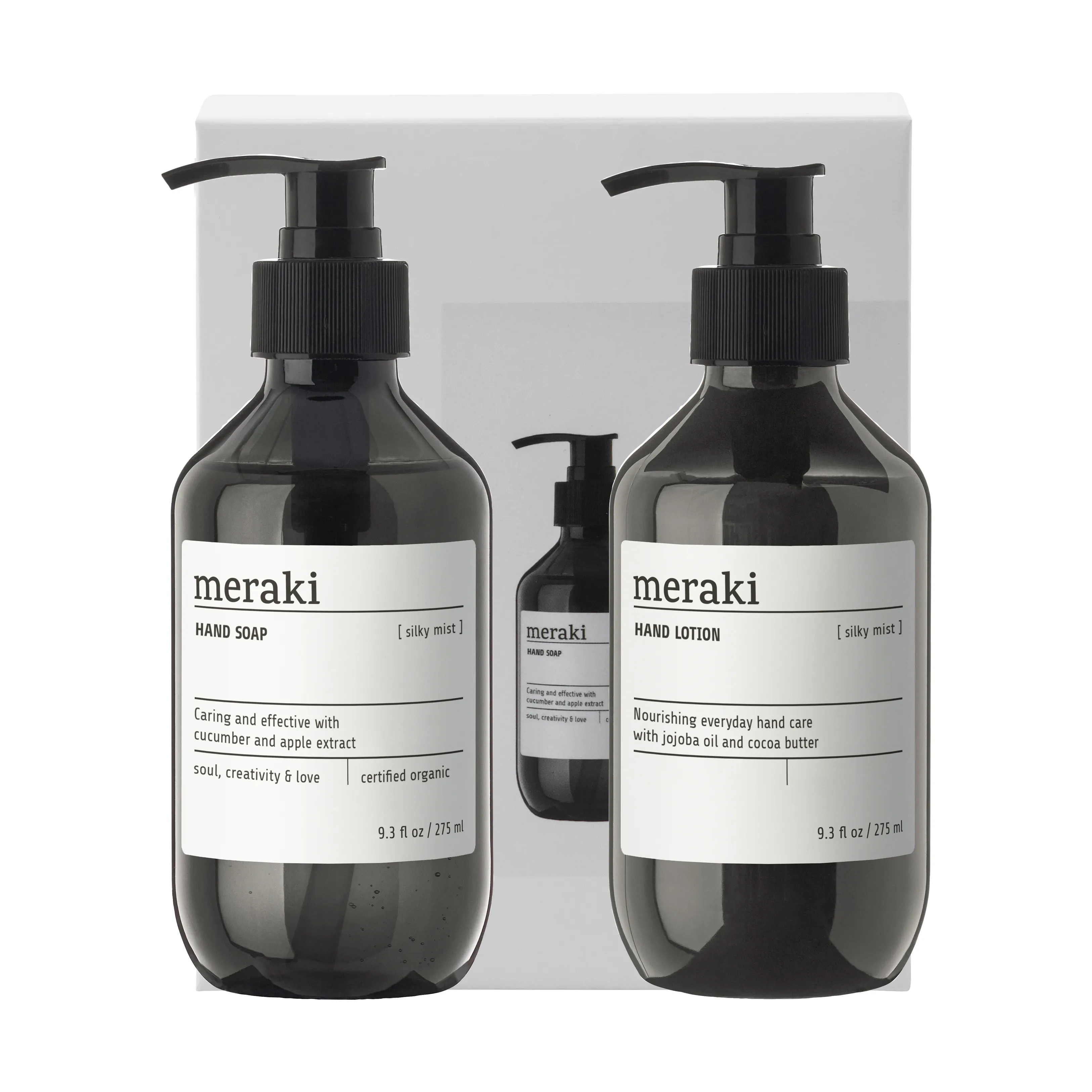 meraki　ボディケアセット Meraki gift set hand soap with hand lotion from Meraki