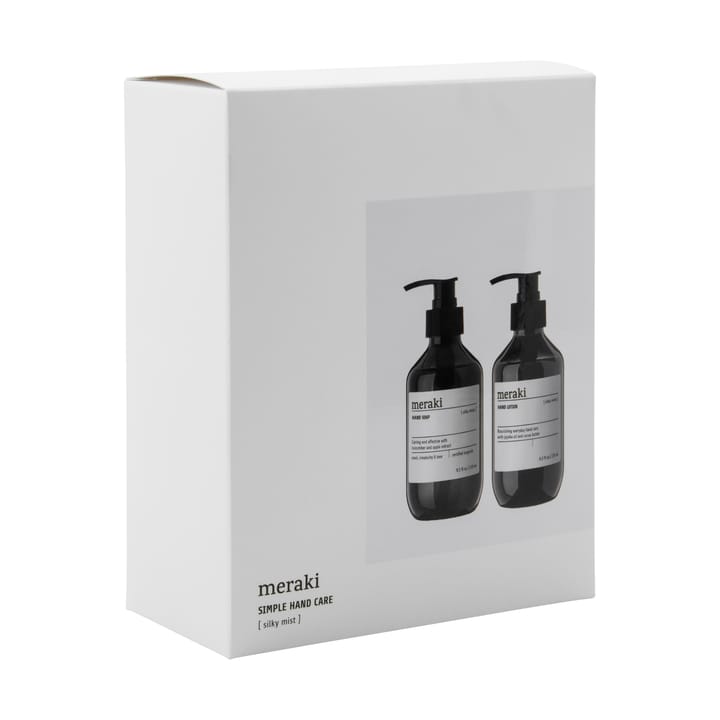 Meraki gift set hand soap with hand lotion, Silky Mist Meraki