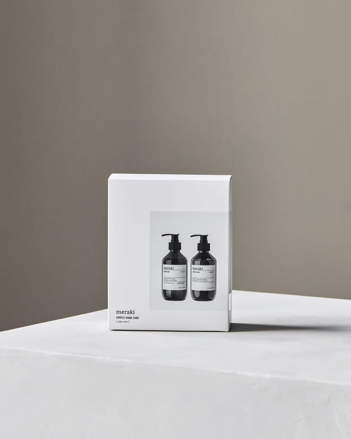 Meraki gift set hand soap with hand lotion, Silky Mist Meraki